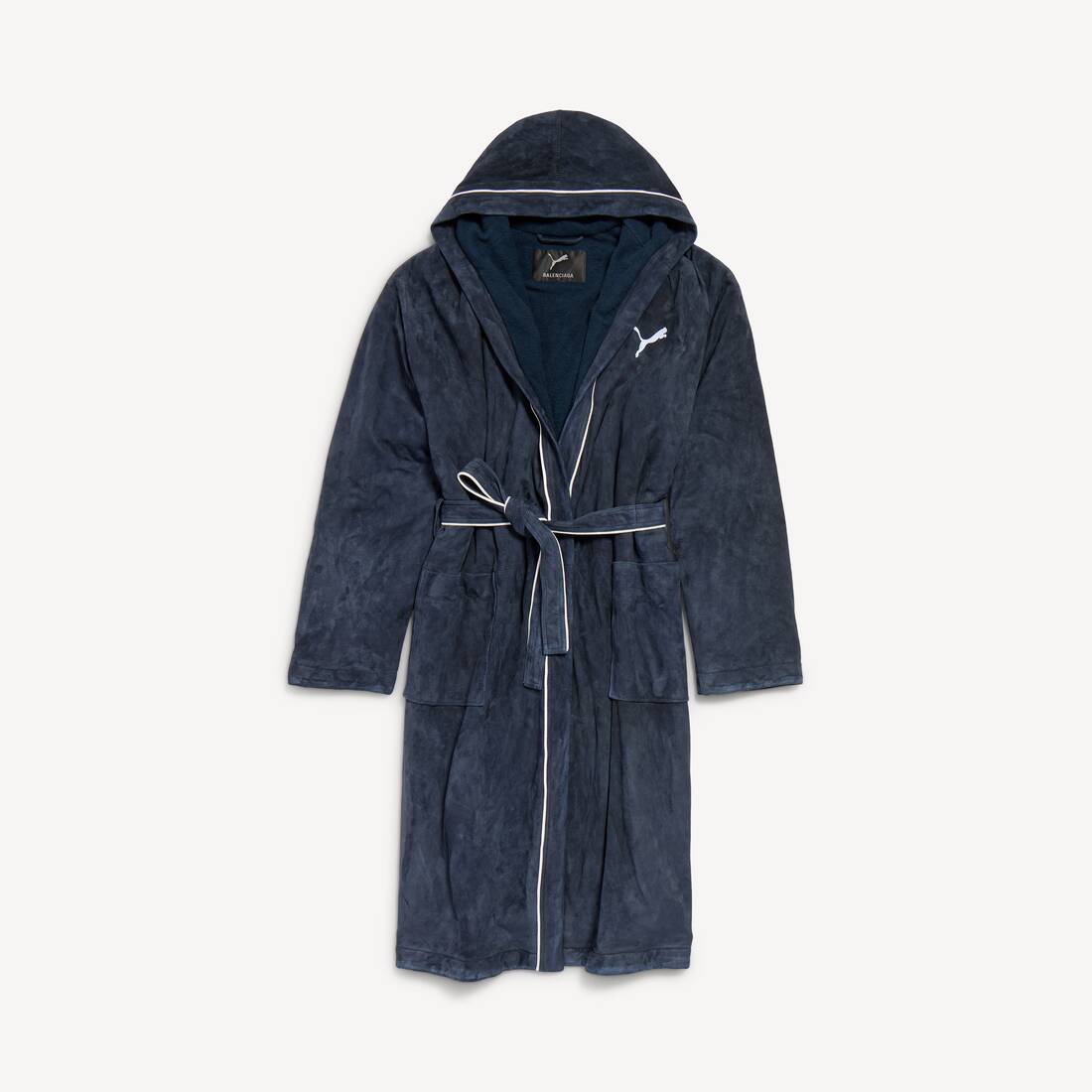 Balenciaga I Puma Bathrobe in Washed Navy