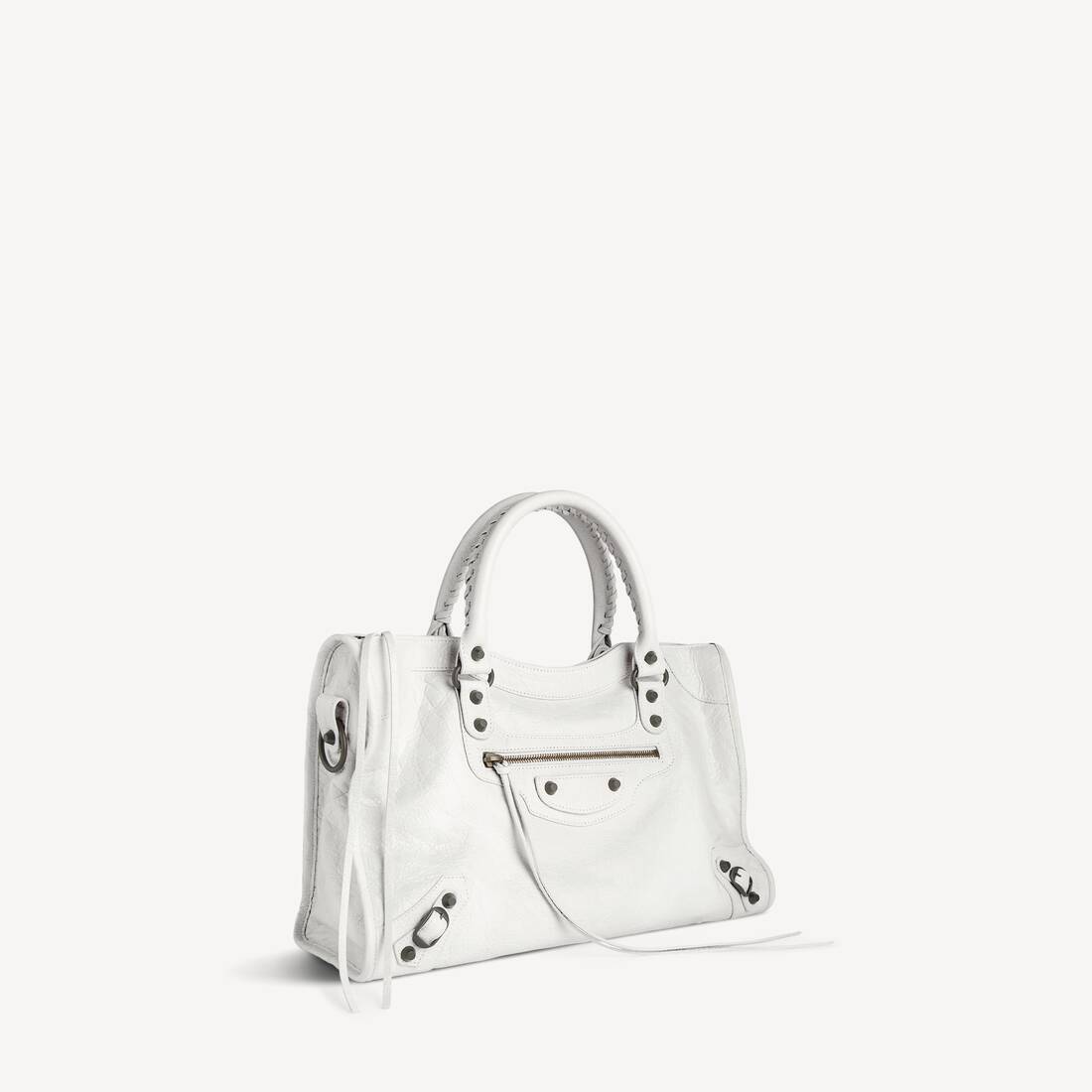 Women's Le City Bag Medium in Optic White
