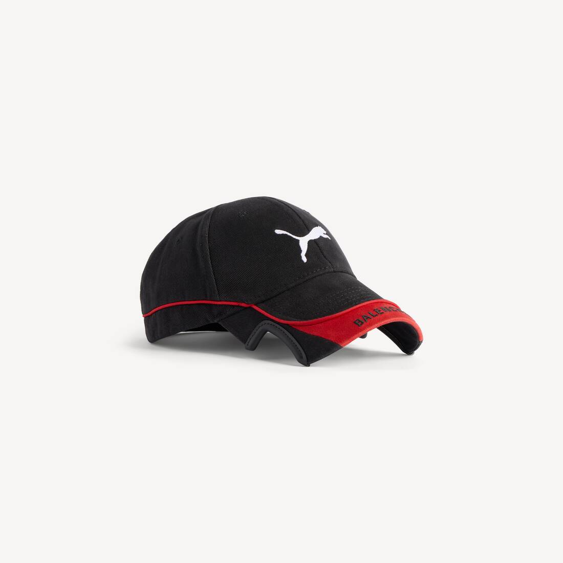 Balenciaga I Puma Cap in Black/red