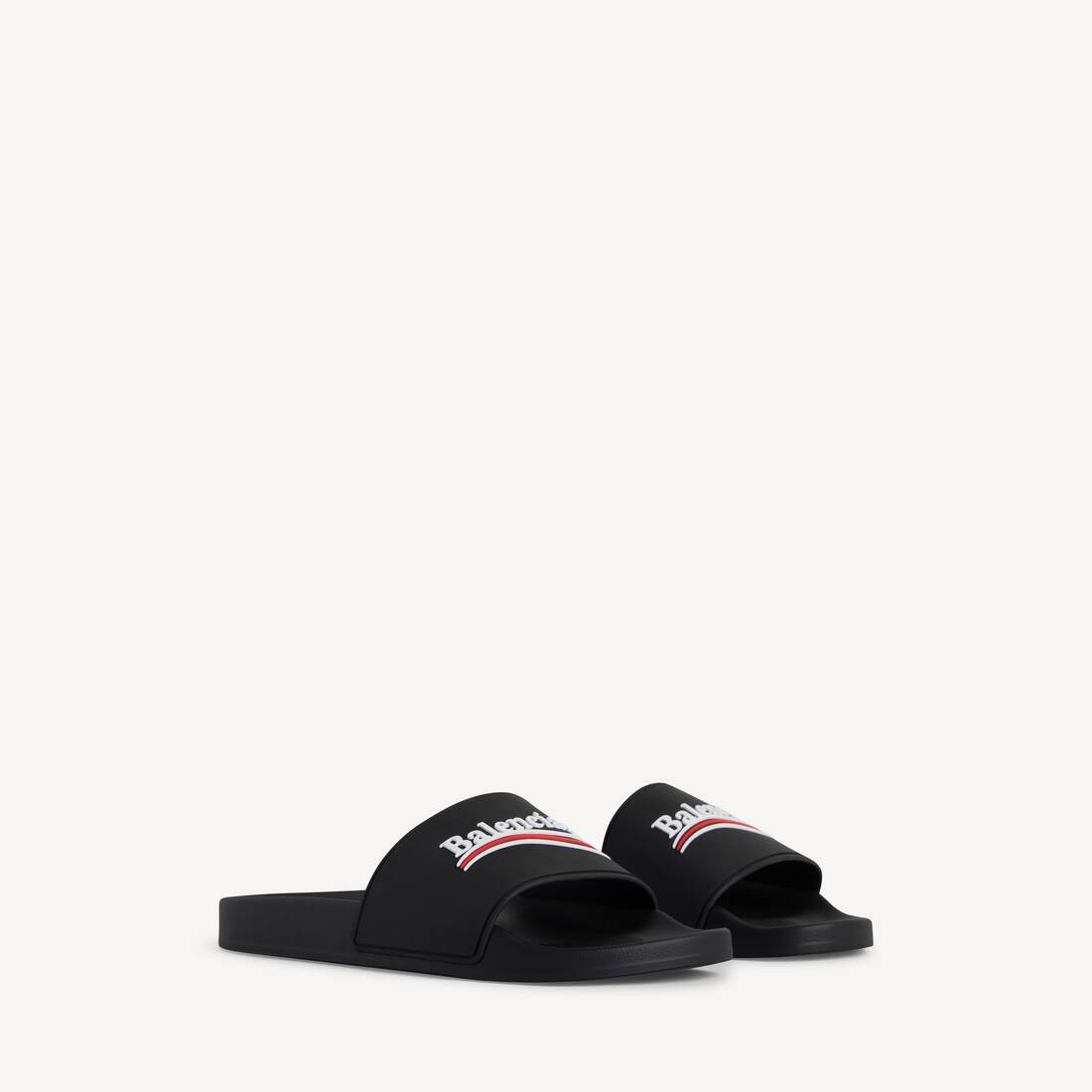 Men's Pool Slide Sandal in Black