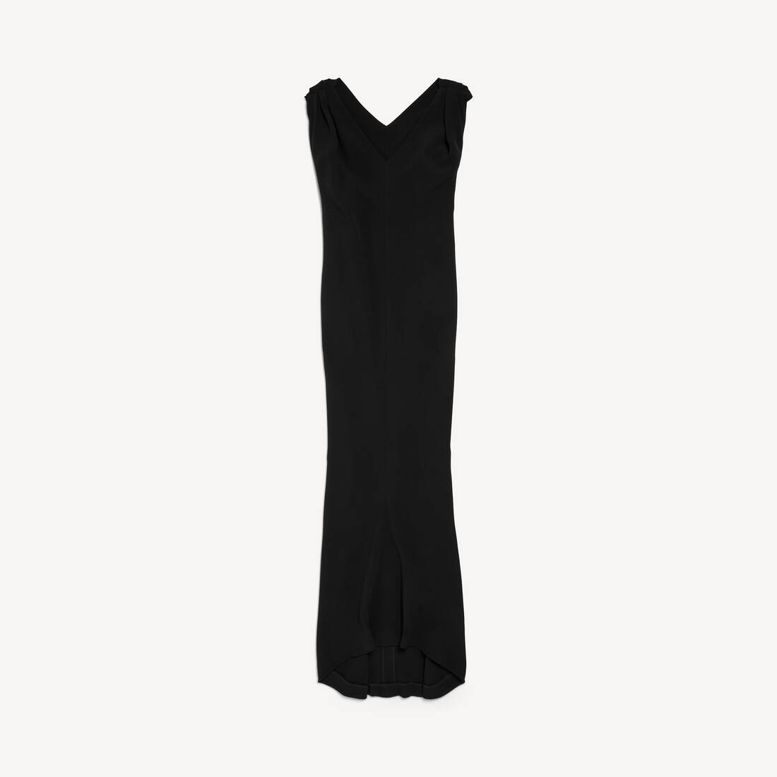 Women's Long Sack Dress in Black