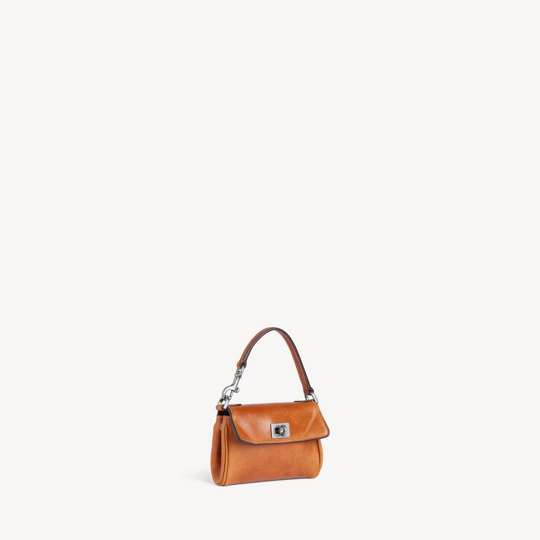 Women's Rodeo Micro Bag Charm in Tan Cowboy