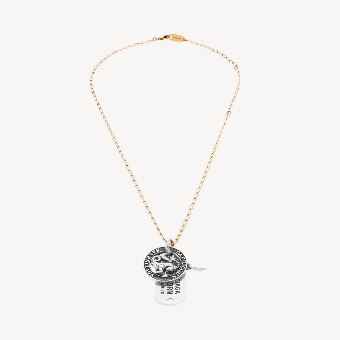 Horoscope Capricorn Necklace in Gold/silver