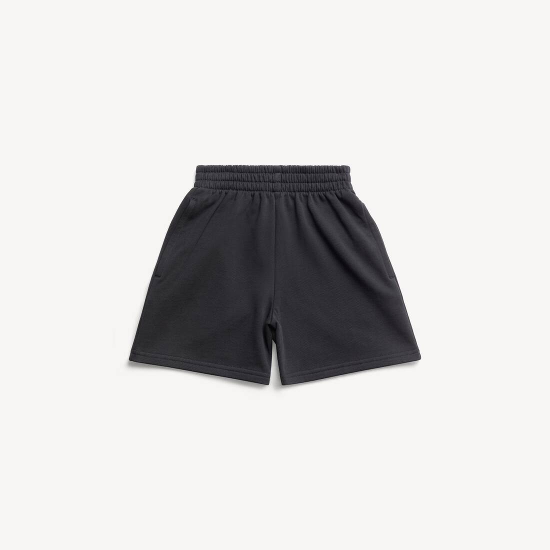 Kids - Jogging Shorts in Black Faded