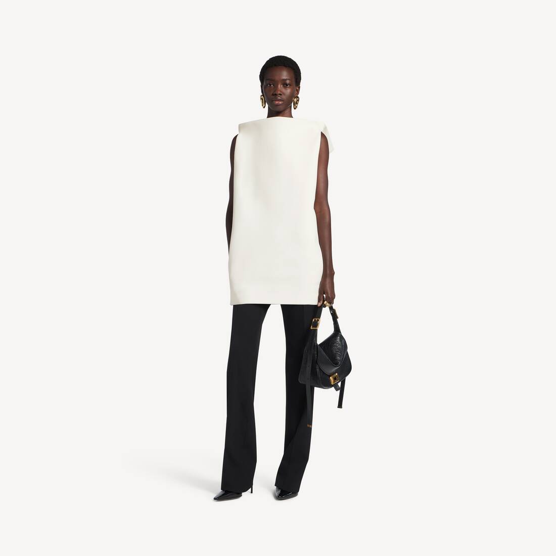 Women's Vareuse Dress in Ivory