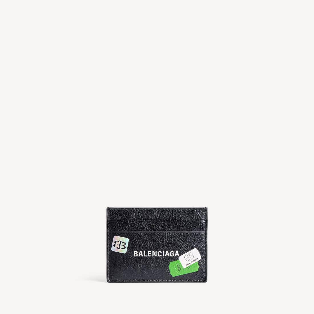 Men's Cash Card Holder in Black/multicolor