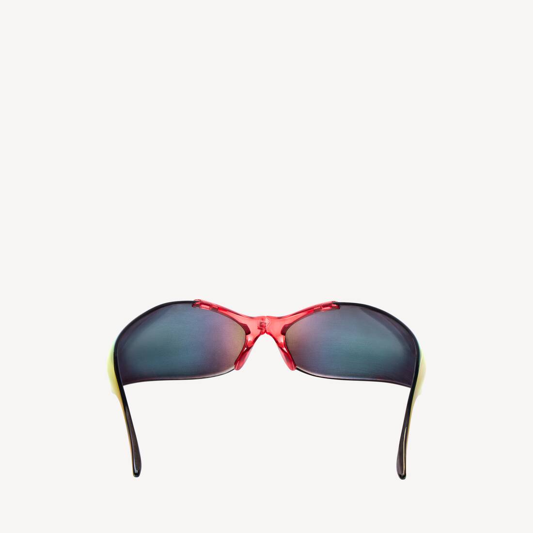 Afterhour Oval Sunglasses in Red