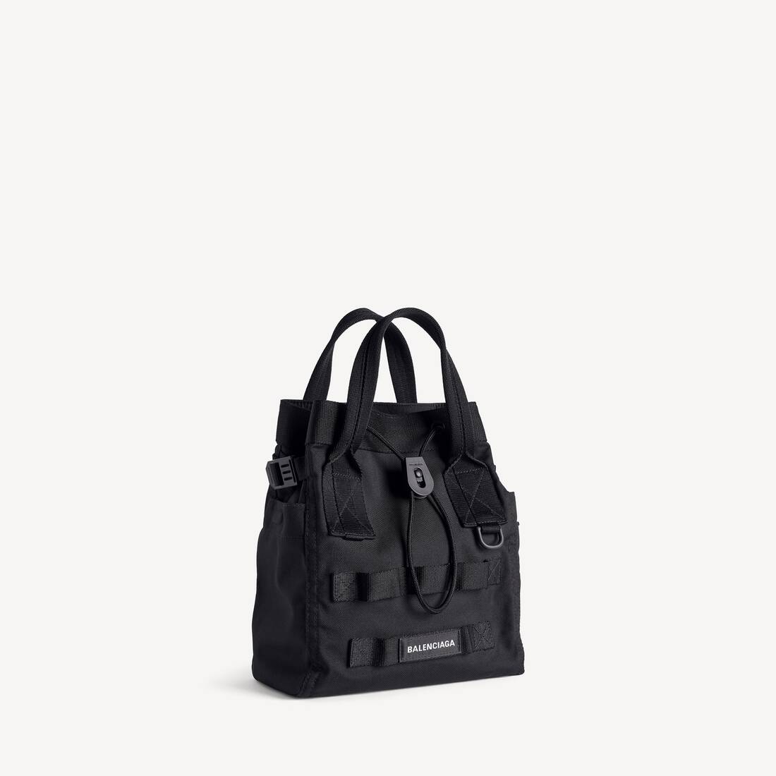 Men's Army Tote Bag Small in Black
