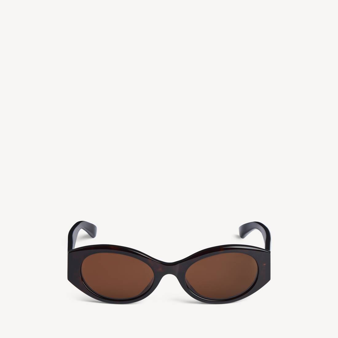 Women's Nano Round Af Sunglasses in Dark Havana