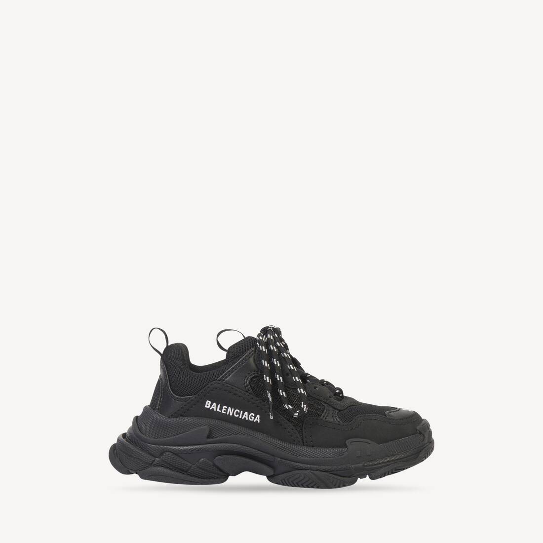 Kids - Triple S Sneaker in Black