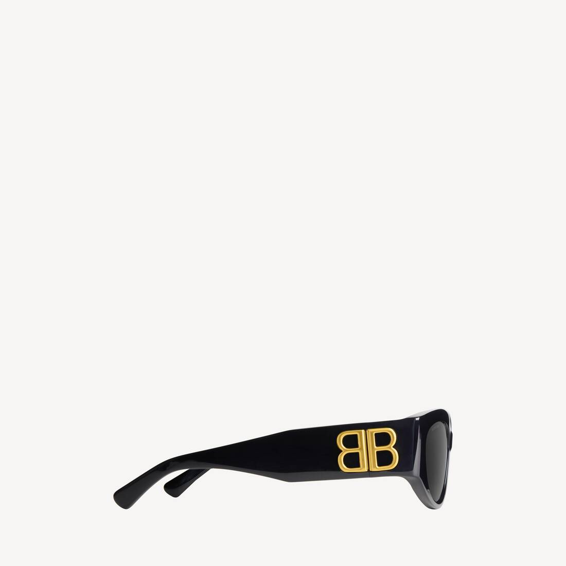 Women's Bossy Round Af Sunglasses in Black