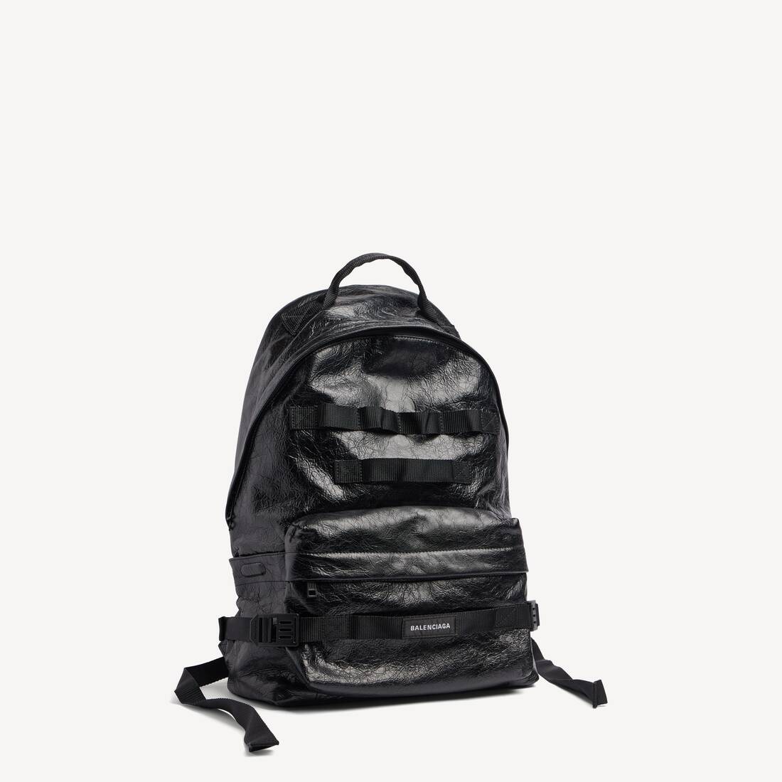 Men's Army Backpack Medium in Black