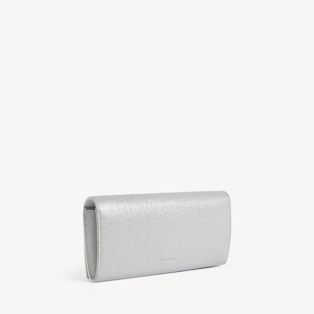 Women's Le City Money Long Wallet in Light Grey