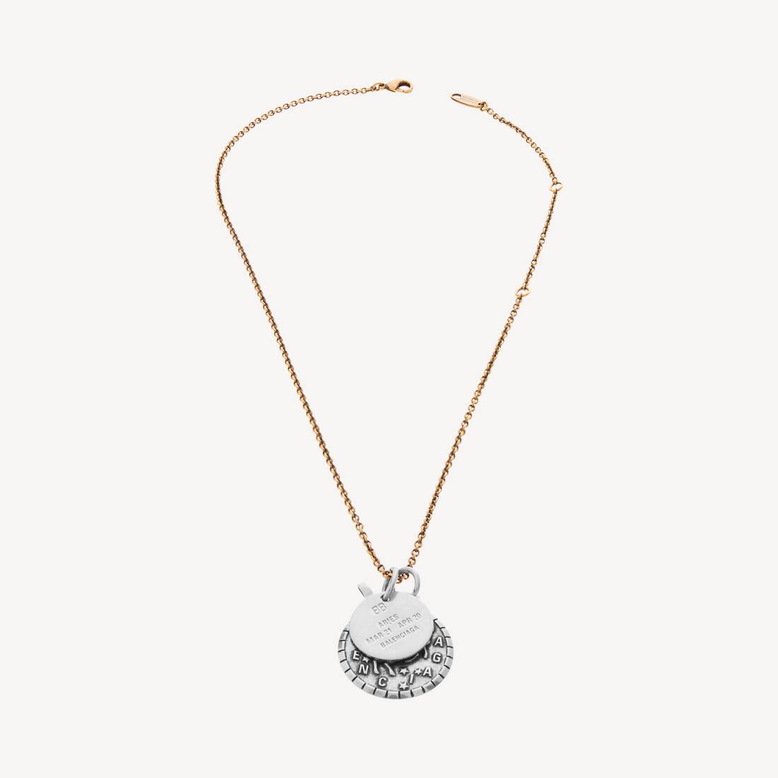 Horoscope Aries Necklace in Gold/silver