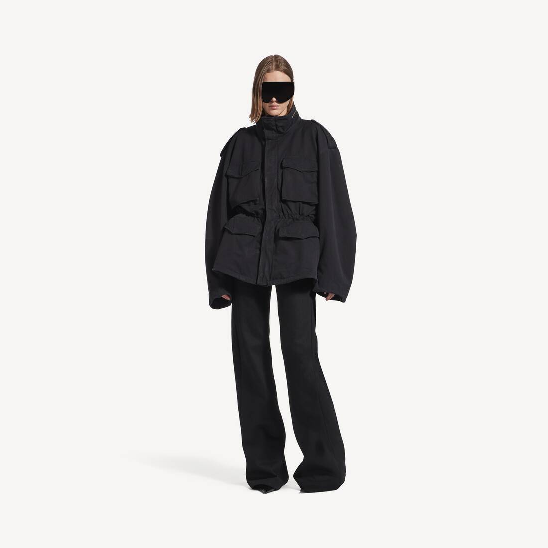 Women's Hourglass Parka in Black