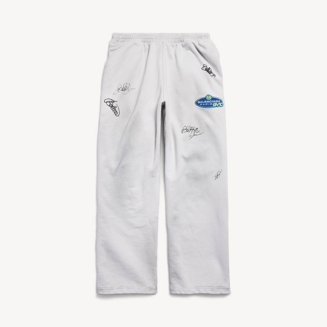 Men's Banana Baggy Pants in Dirty White