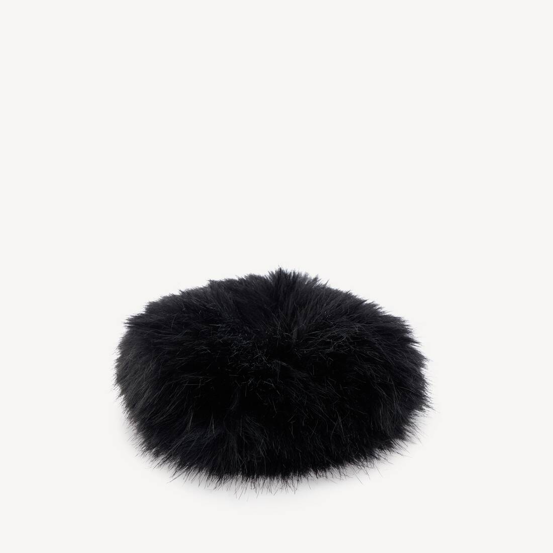 Women's Holli Faux Fur Scrunchie in Black