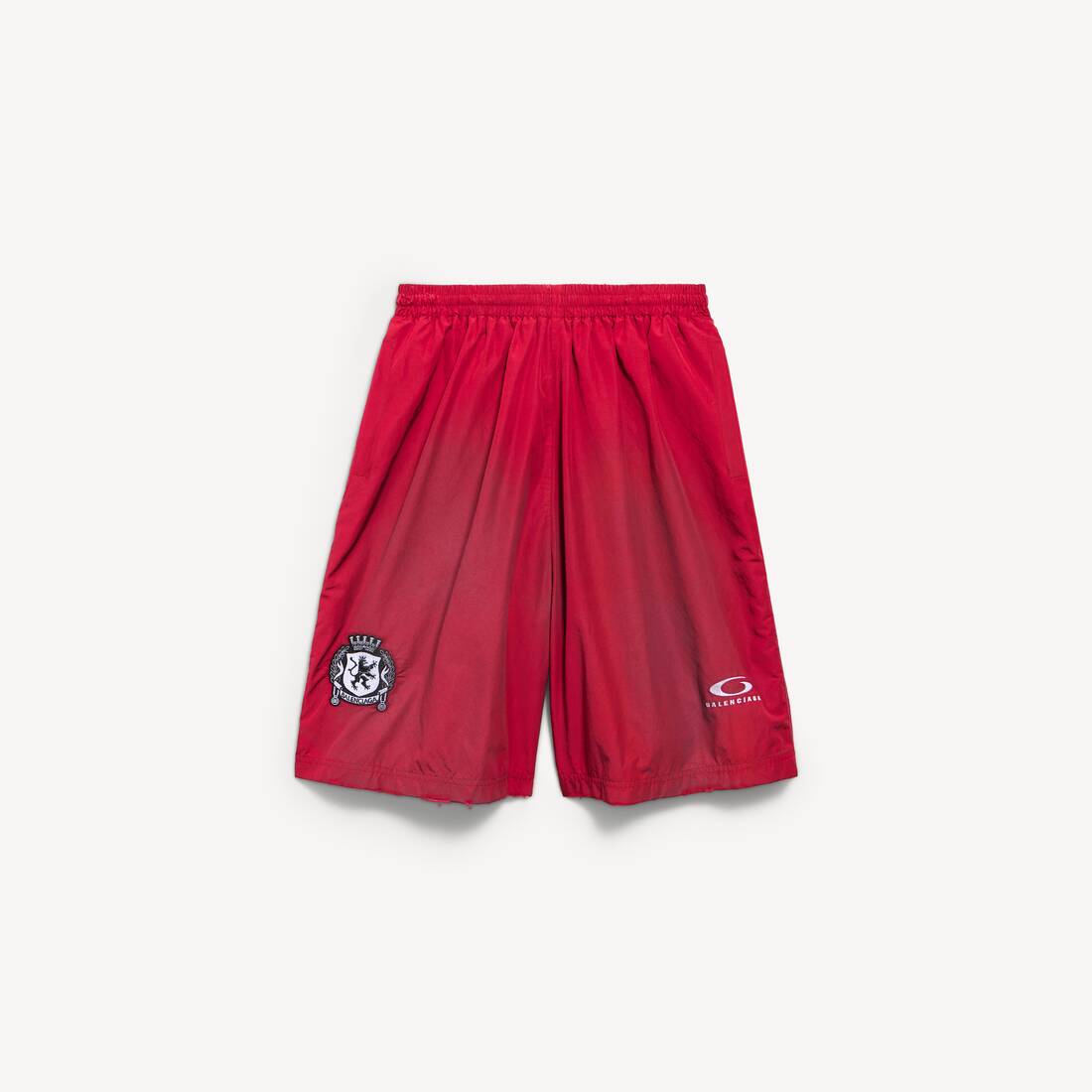 Men's Outerwear Shorts in Lipstick Red
