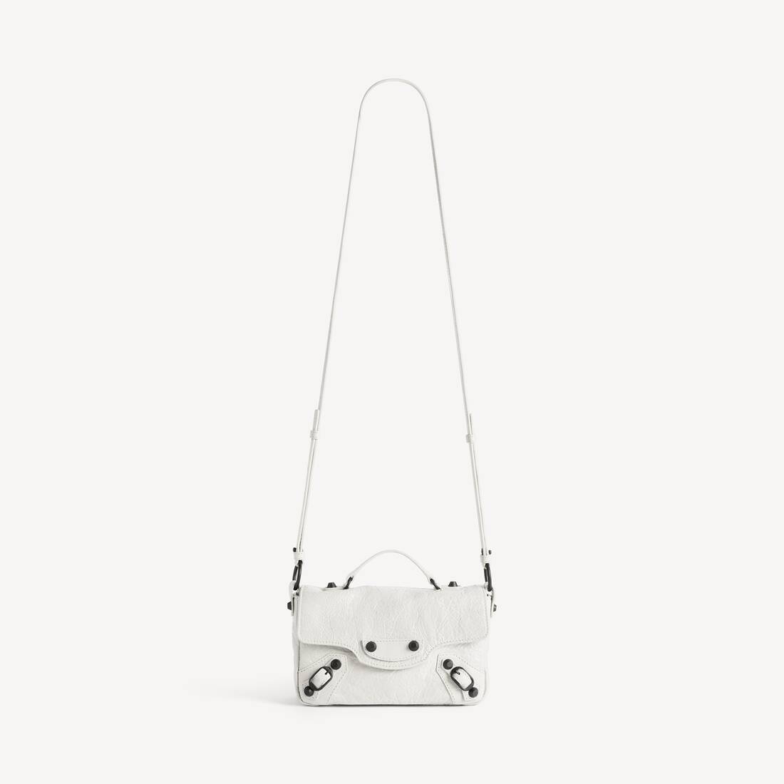 Women's Le City Flap Bag Nano in Optic White