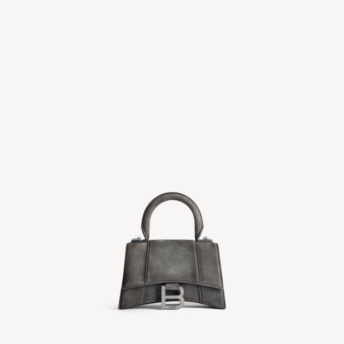 Women's Hourglass Handbag Xs in Storm Grey