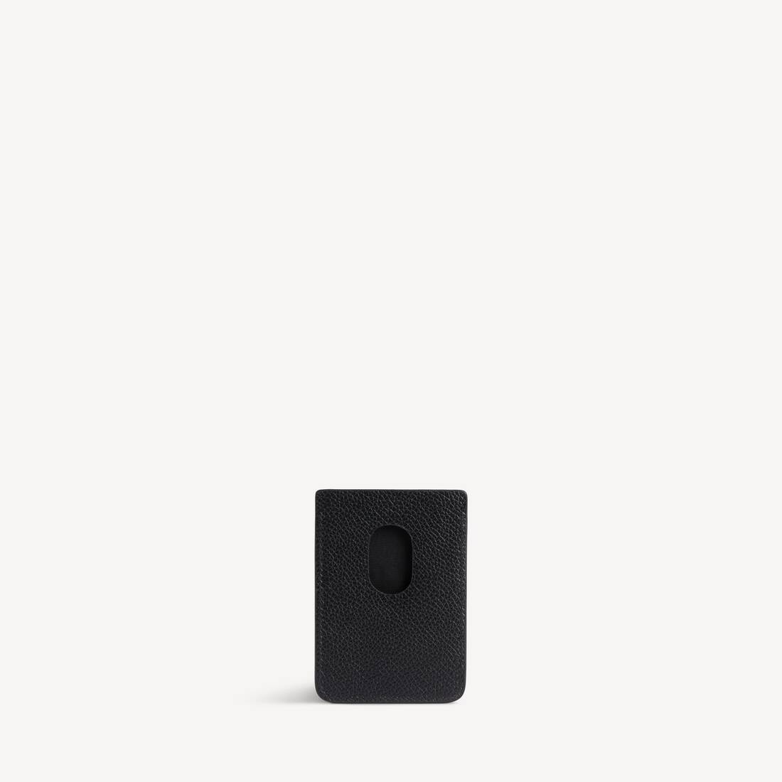Men's Cash Magnet Card Holder in Black