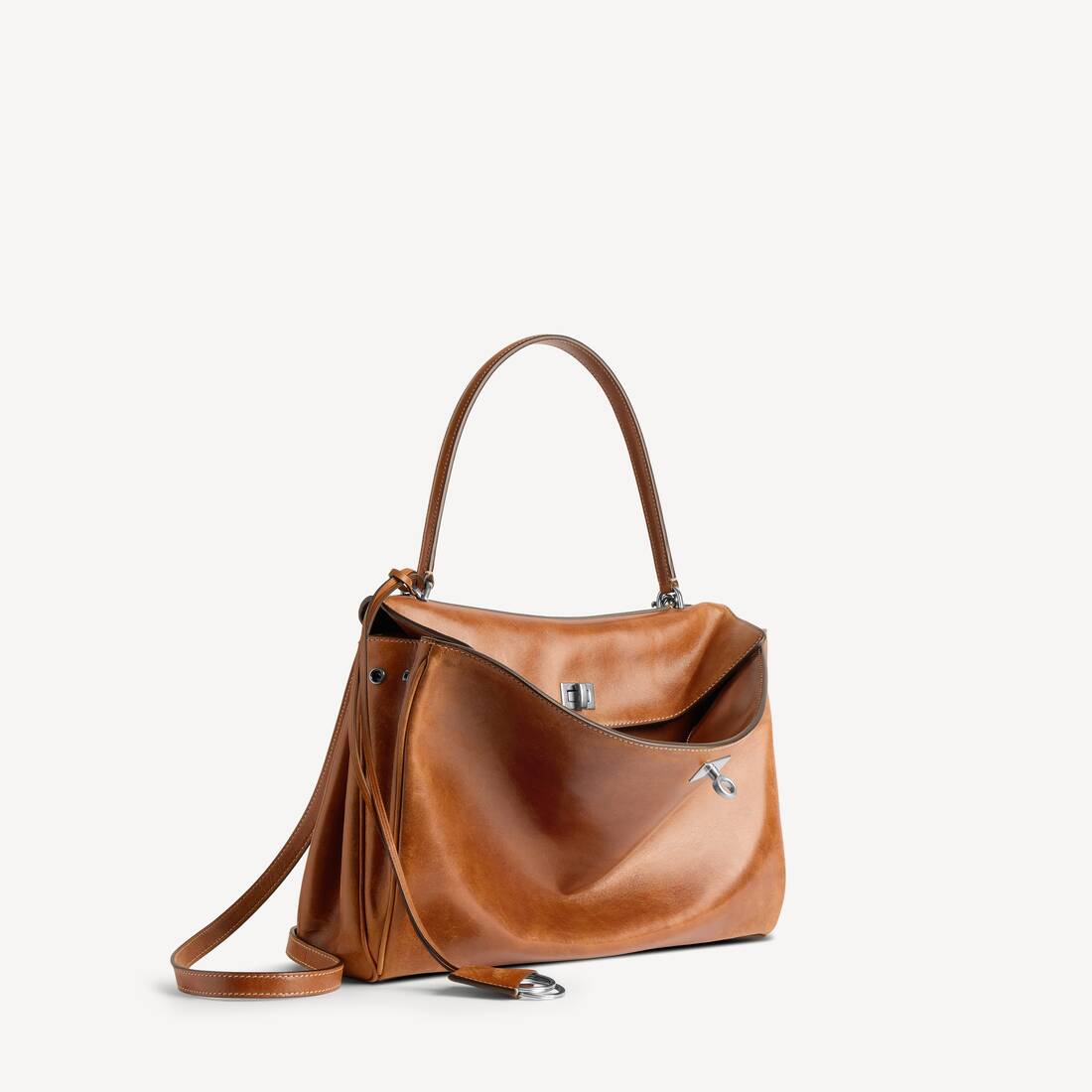 Women's Rodeo Handbag Medium in Tan Cowboy
