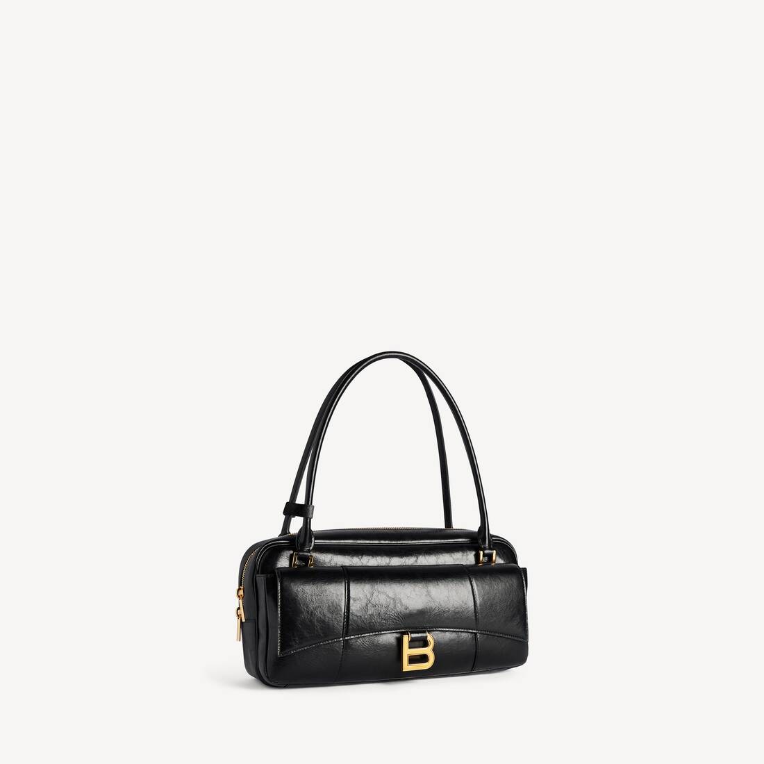 Women's Hourglass Flat Bowling Bag in Black