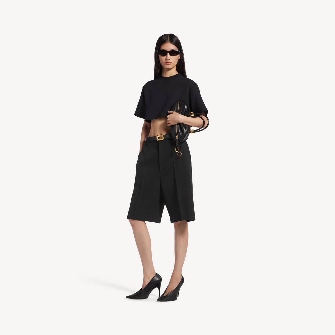 Women's Tailored Bermuda in Black