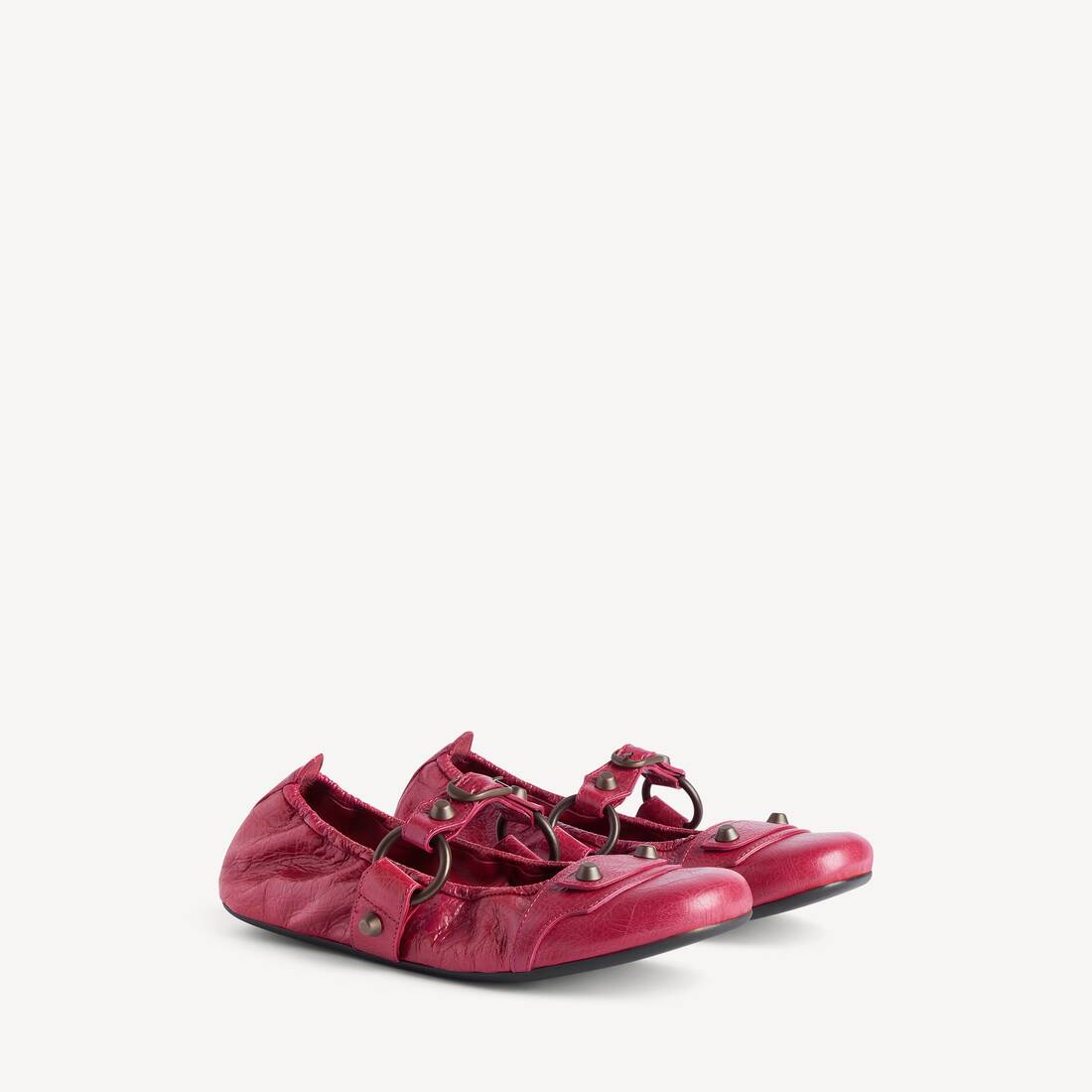 Women's City Ballerina in Framboise