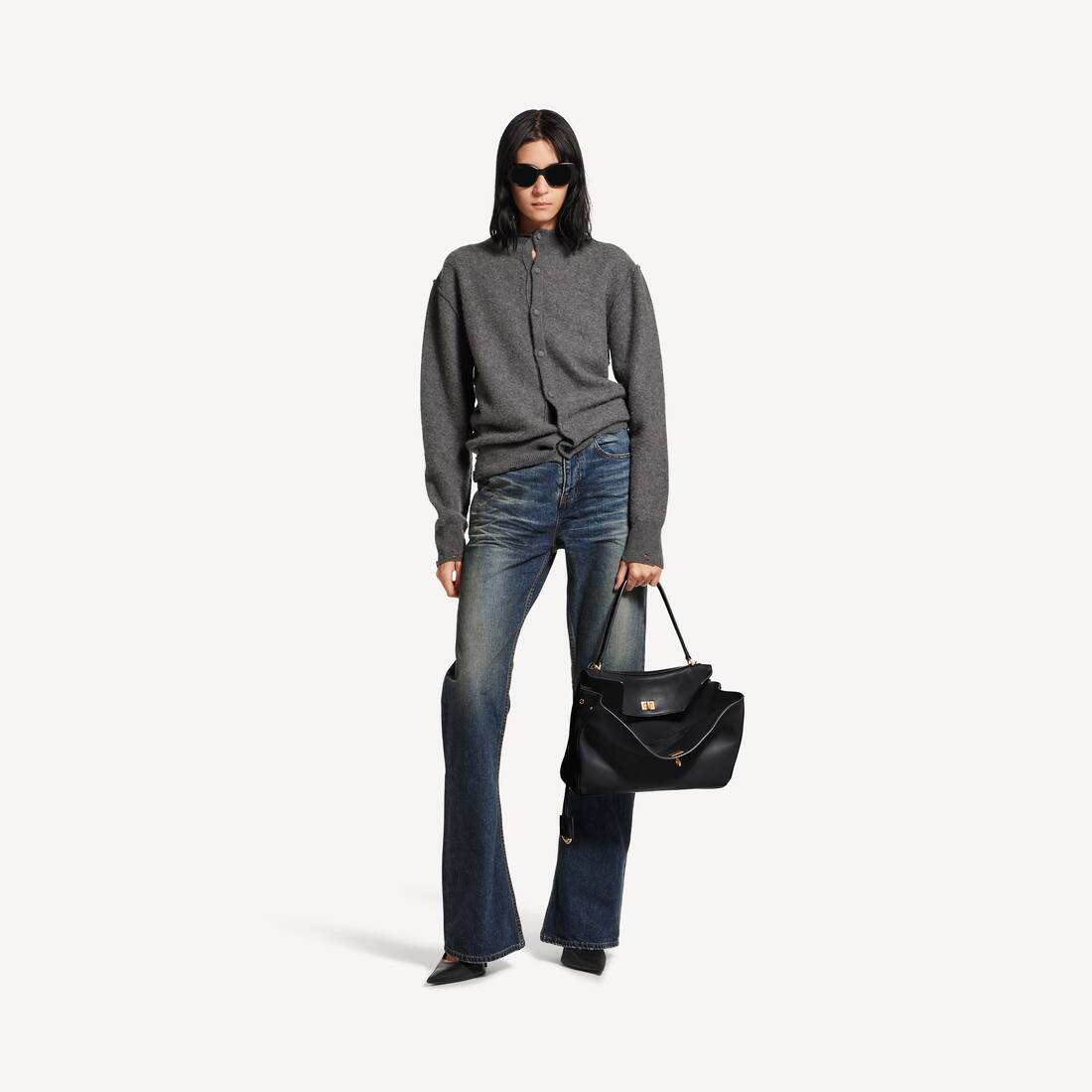 Women's Bootcut Pants in Blue