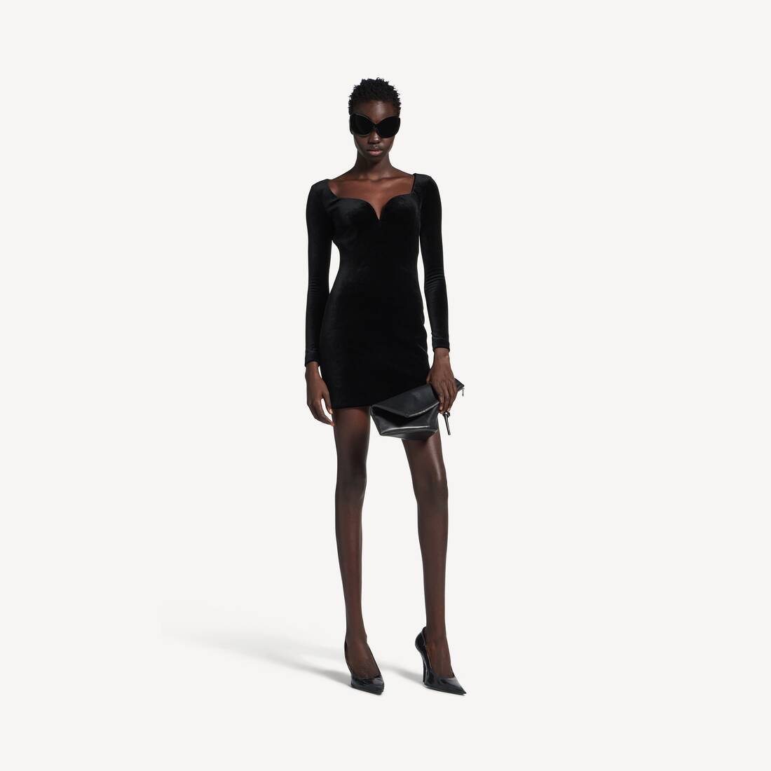Women's Sweetheart Dress in Black