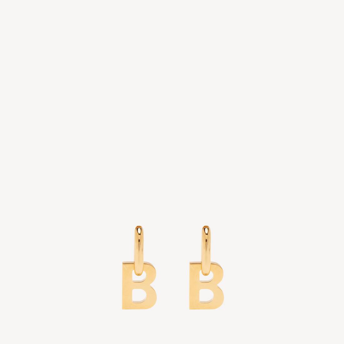 Women's B Chain Xl Earrings in Gold