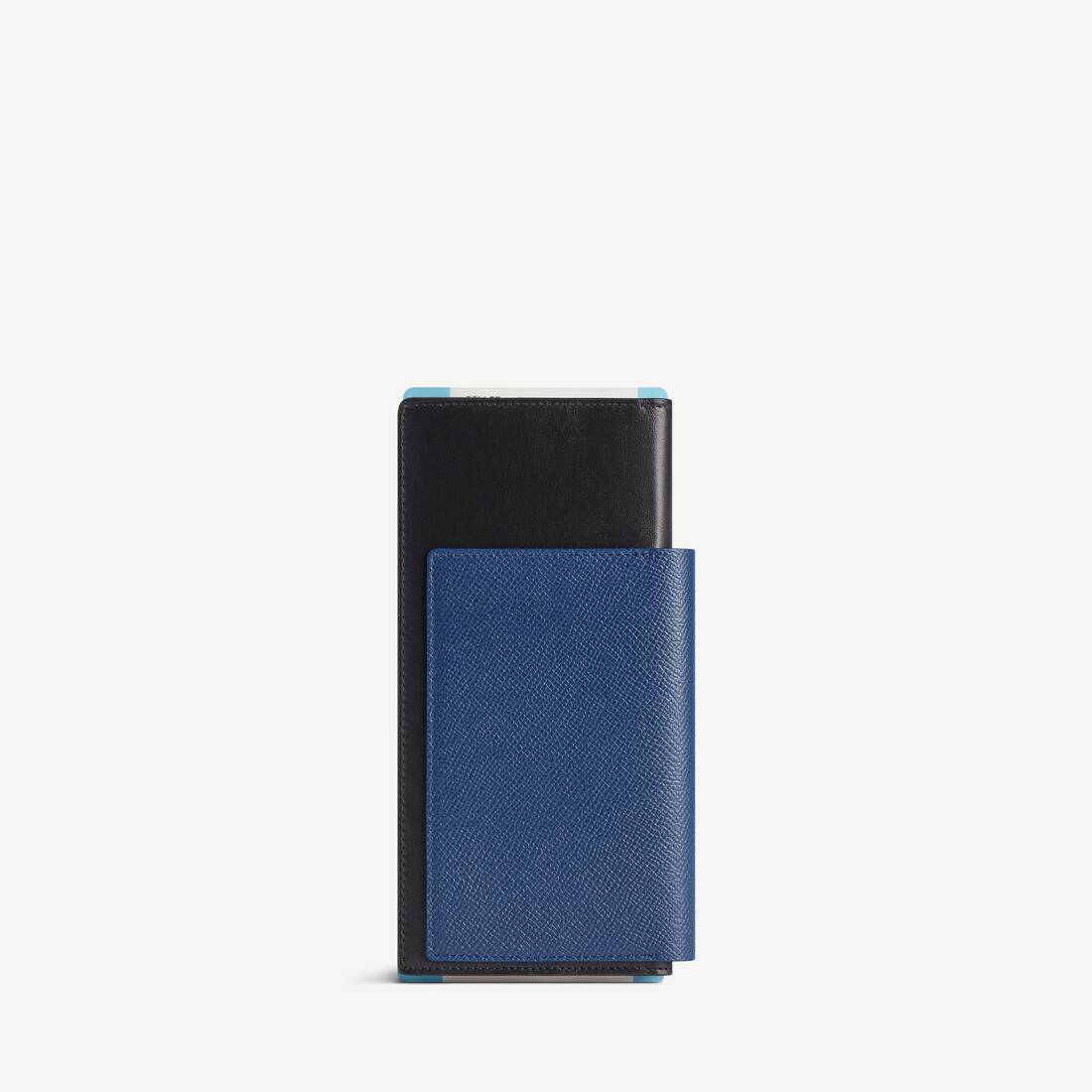 Men's Passport Long Wallet 1 Ticket in Passport Blue