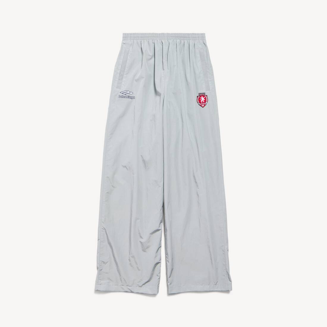 Men's 3b Football Tracksuit Pants in New Grey