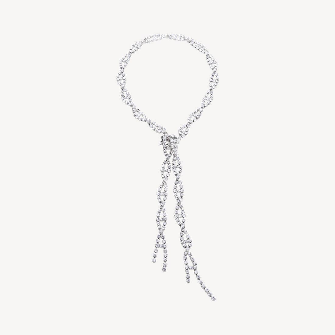 Women's Riviera Necklace in Shiny Silver