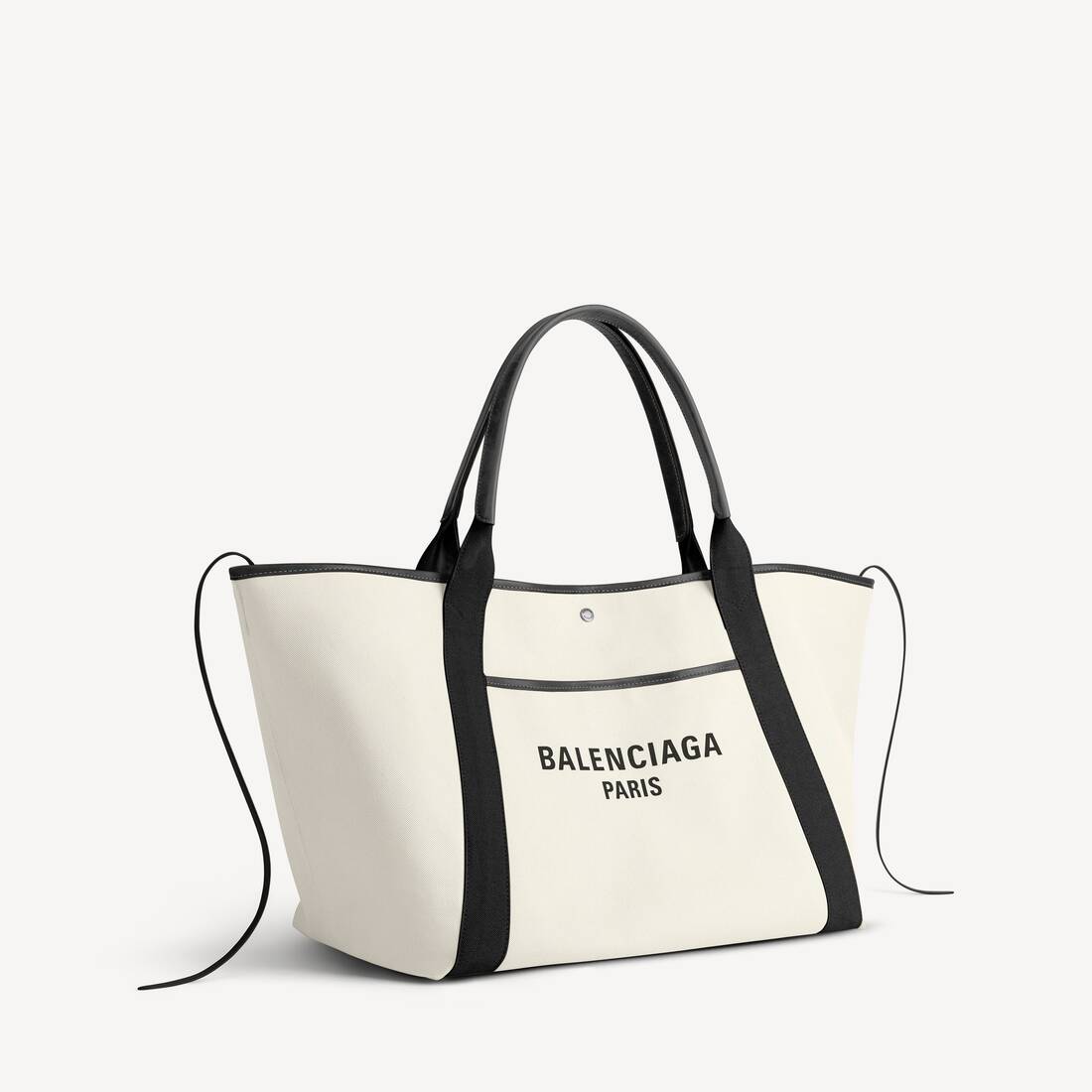 Women's Biarritz Tote Bag Large in Natural/black