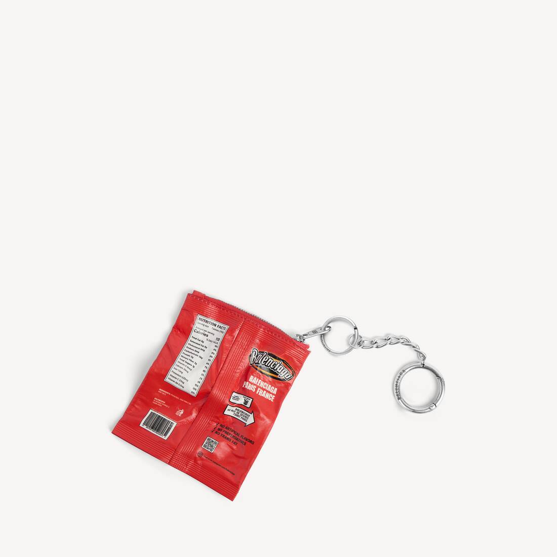 Charm/keychain Chips in Red