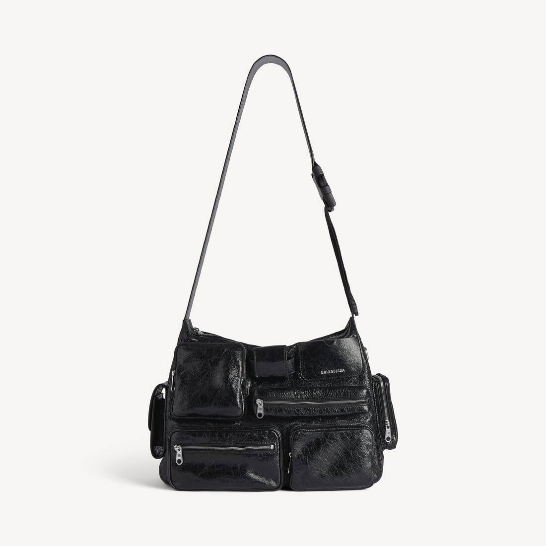 Men's Superbusy Messenger Bag in Black