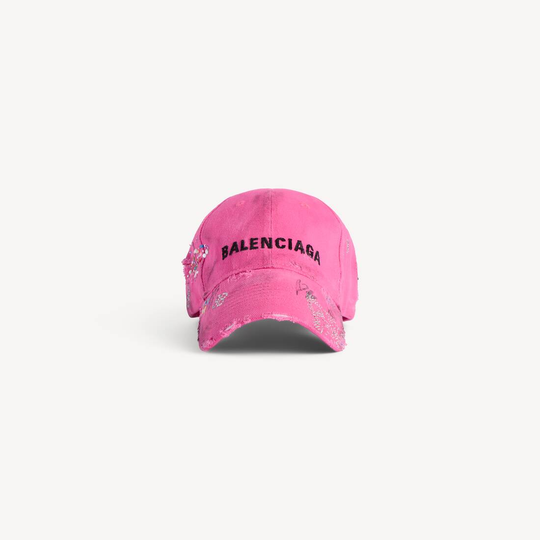 Men's Upcycled Cap in Pink