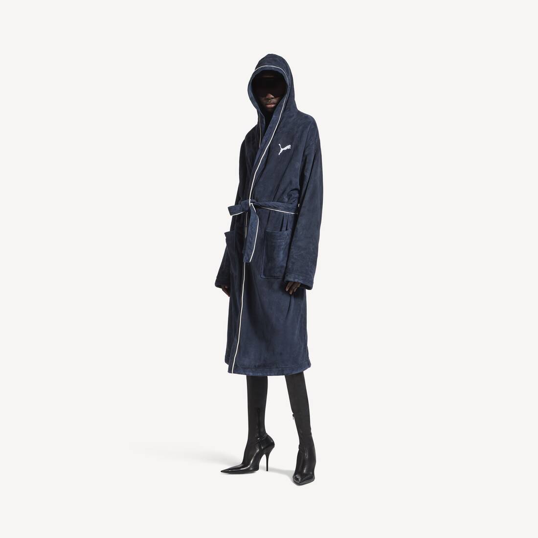 Balenciaga I Puma Bathrobe in Washed Navy