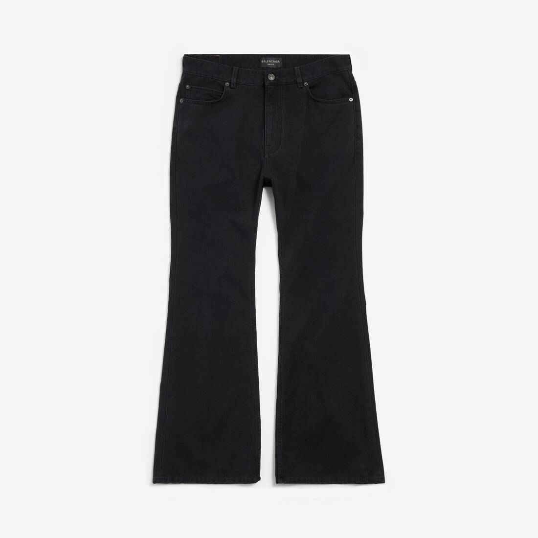 Men's Flared Pants in Black