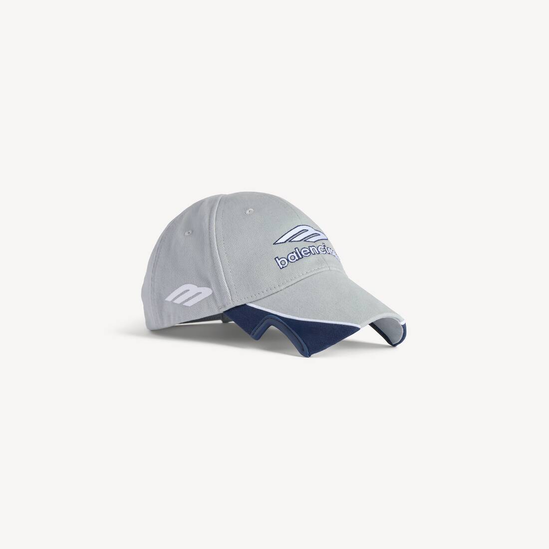 Men's 3b Football Cap in Light Grey/blue