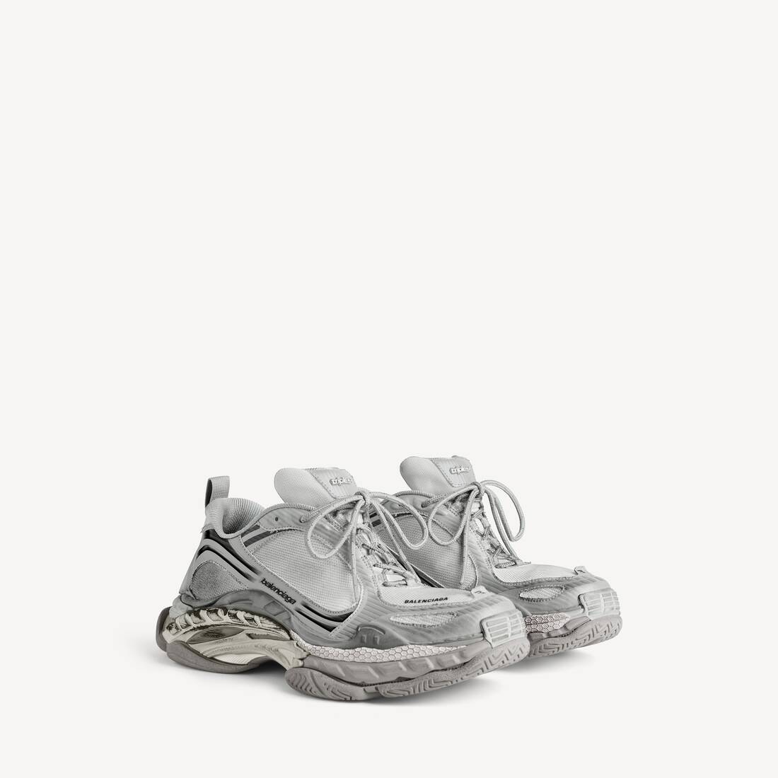 Men's Triple S.2 Gradient Sneaker in Grey