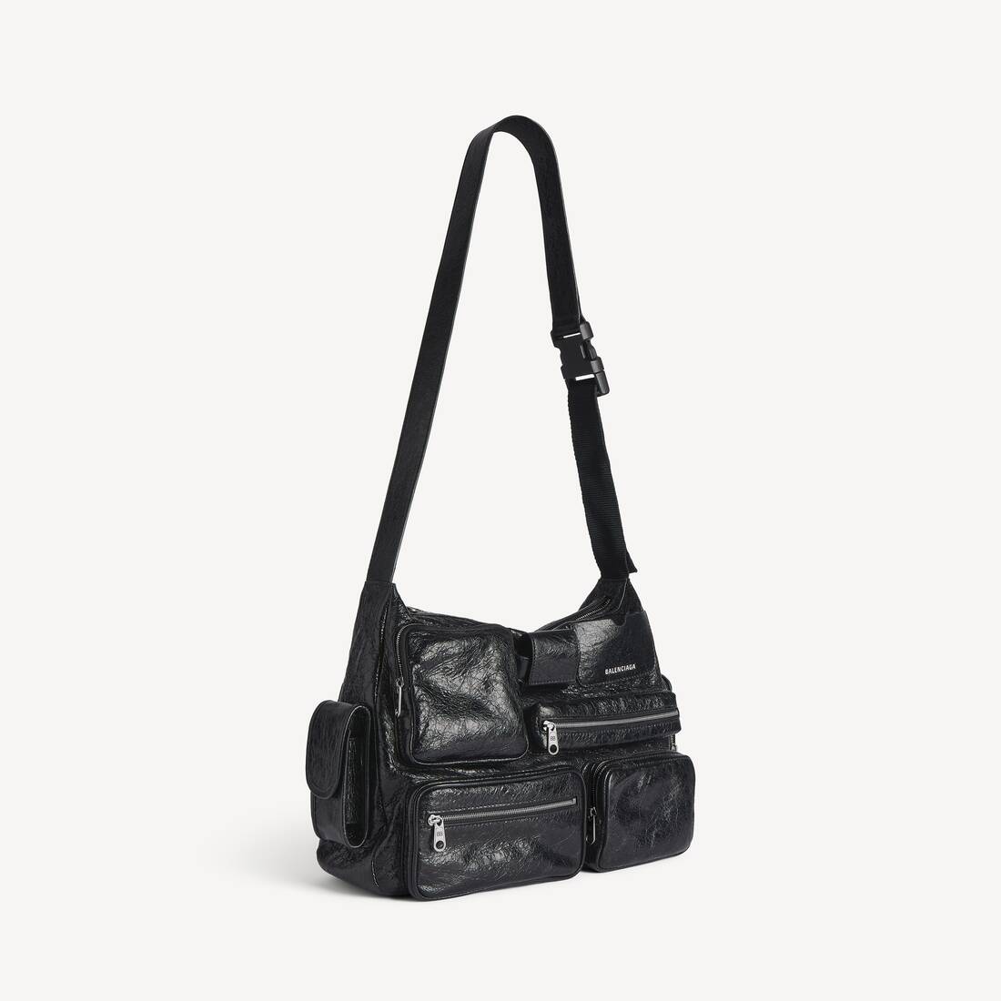 Men's Superbusy Messenger Bag in Black