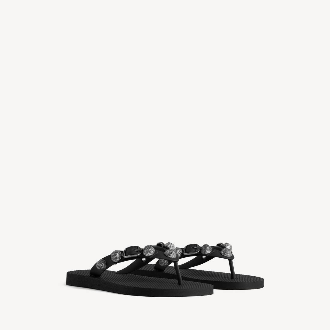 Women's Cagole Thong Sandal in Black