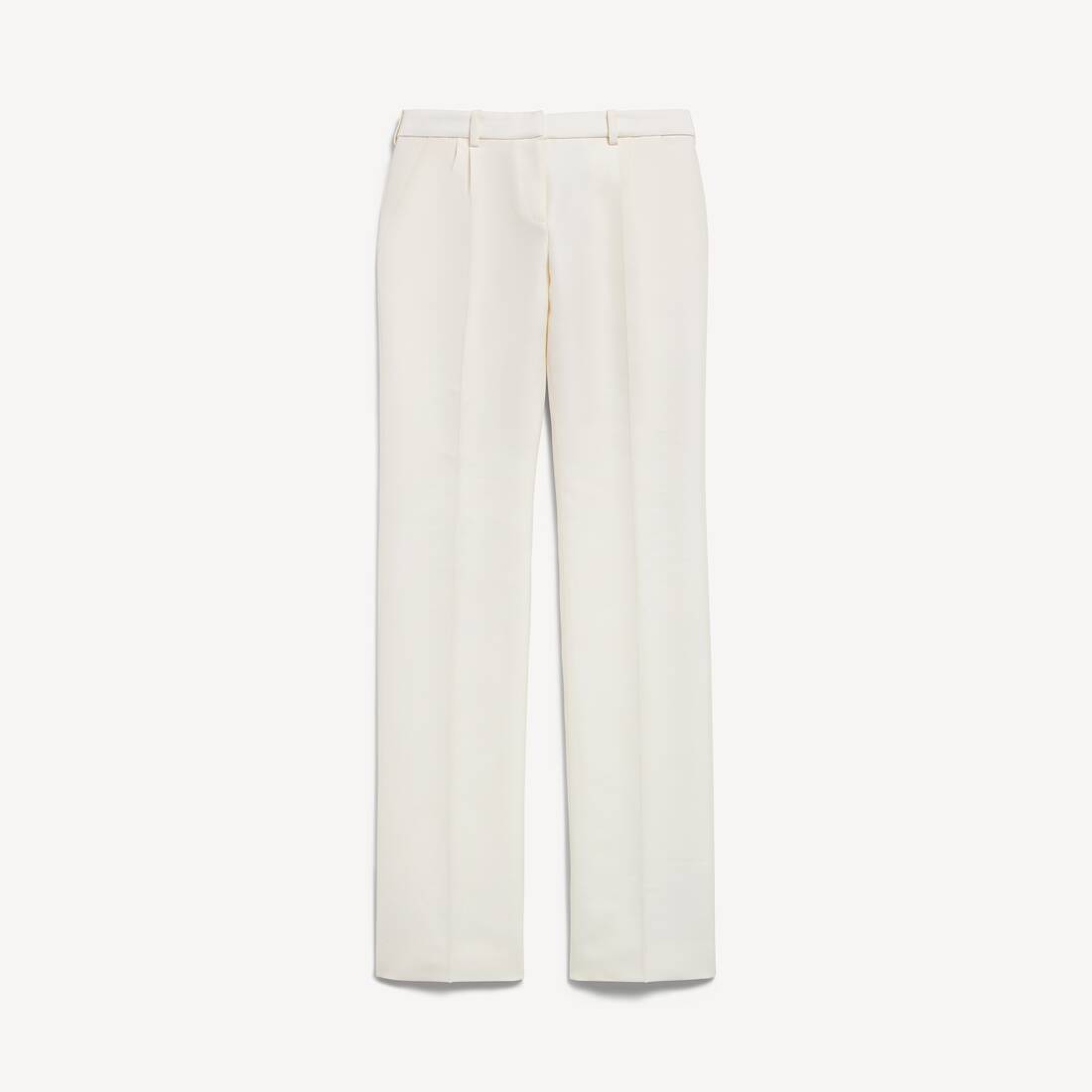 Women's Slim Tailored Pants in Ivory