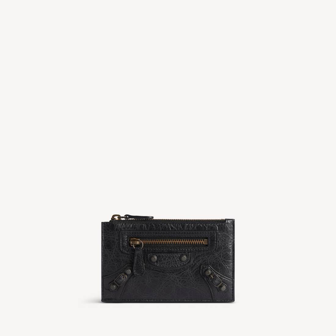 Women's Le City Long Coin And Card Holder in Black