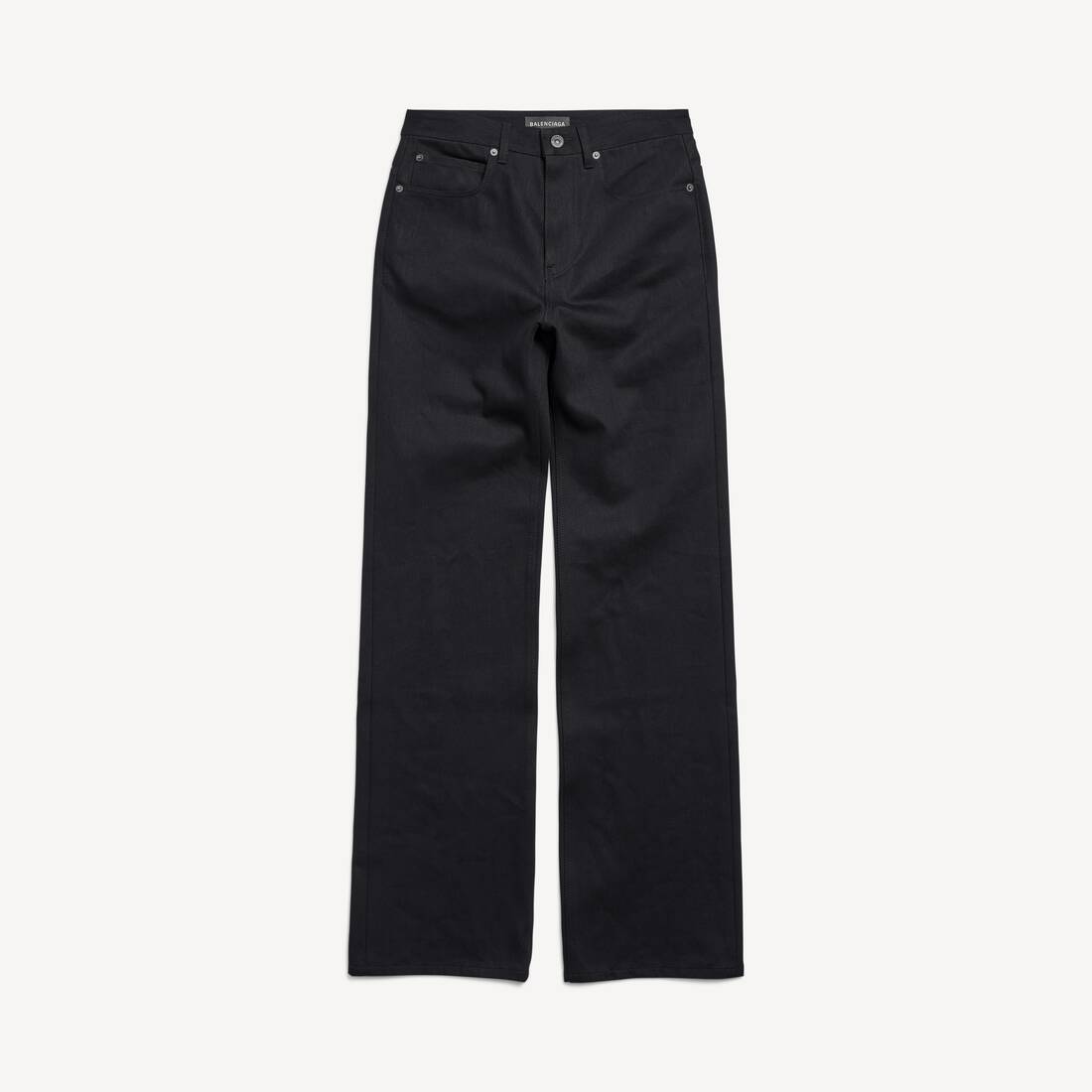 Women's Straight Fit Pants in Black