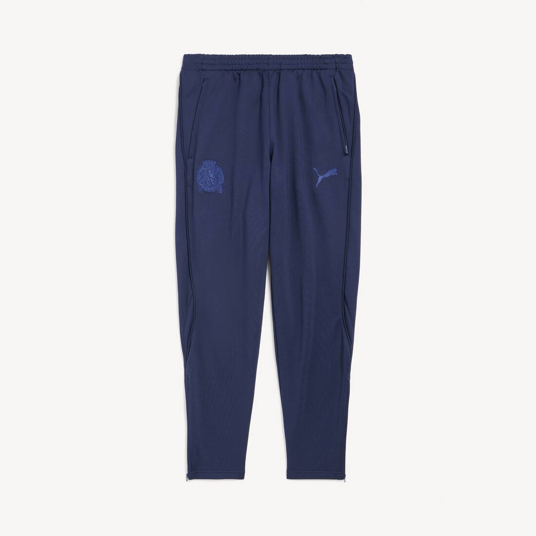 Balenciaga I Puma Fitted Tracksuit Pants in Navy