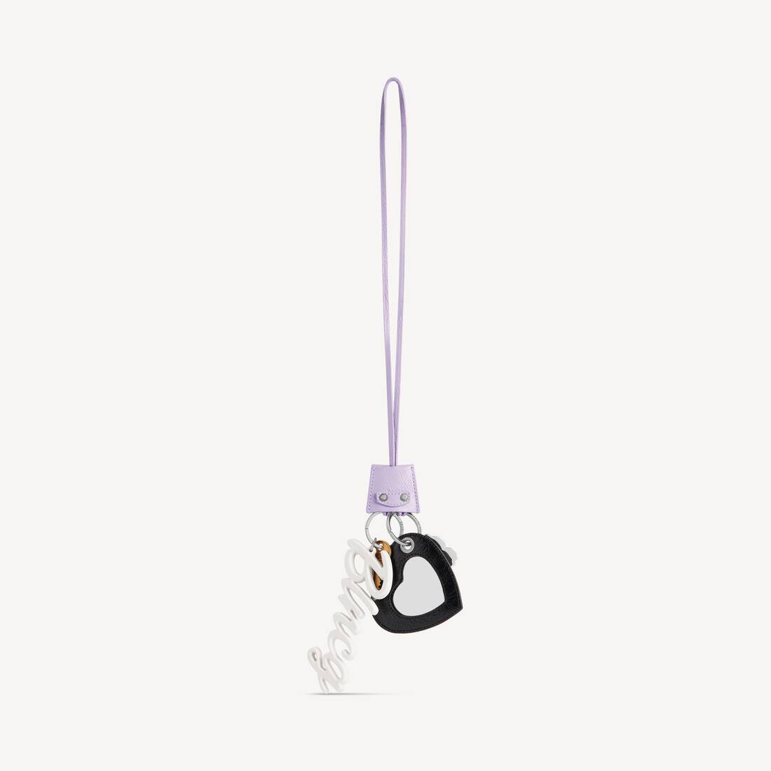 Women's Le City Charm Heart in Lilac/black